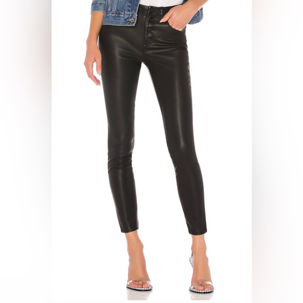 BlankNYC faux leather skinny jean pant